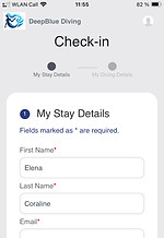 HALIBLU Mobile Check-In